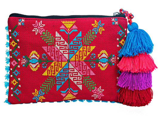 Cartera MAGDALENA bordado San Luis Potosí