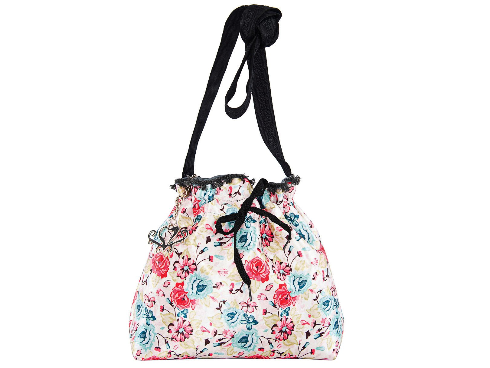 Morral XOCHIL flores blanco