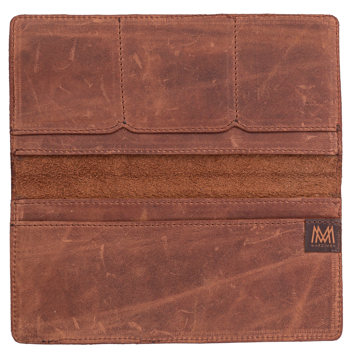 Cartera - Tarjetero Piel Café Caramelo