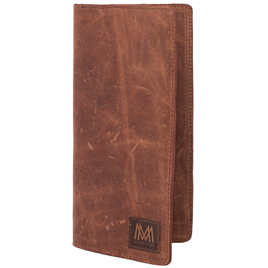 Cartera - Tarjetero Piel Café Caramelo
