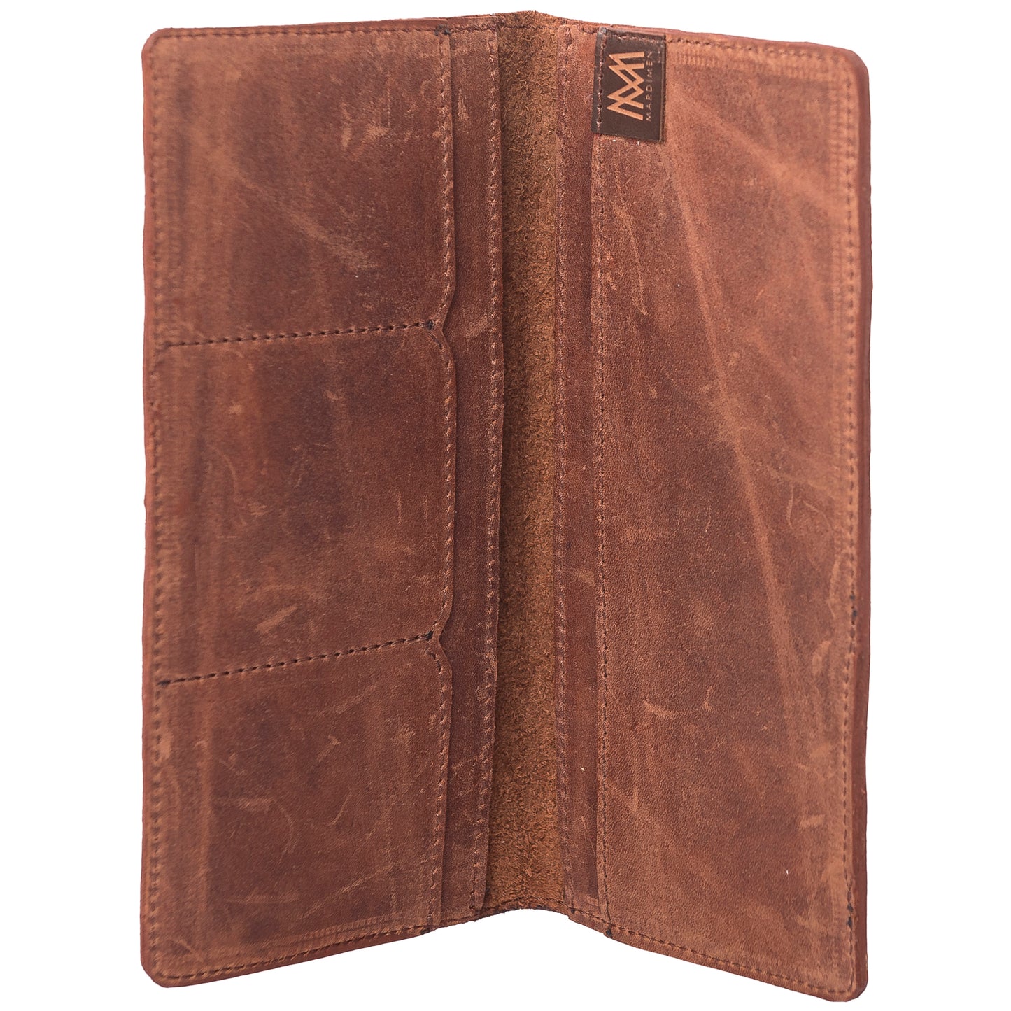 Cartera - Tarjetero Piel Café Caramelo