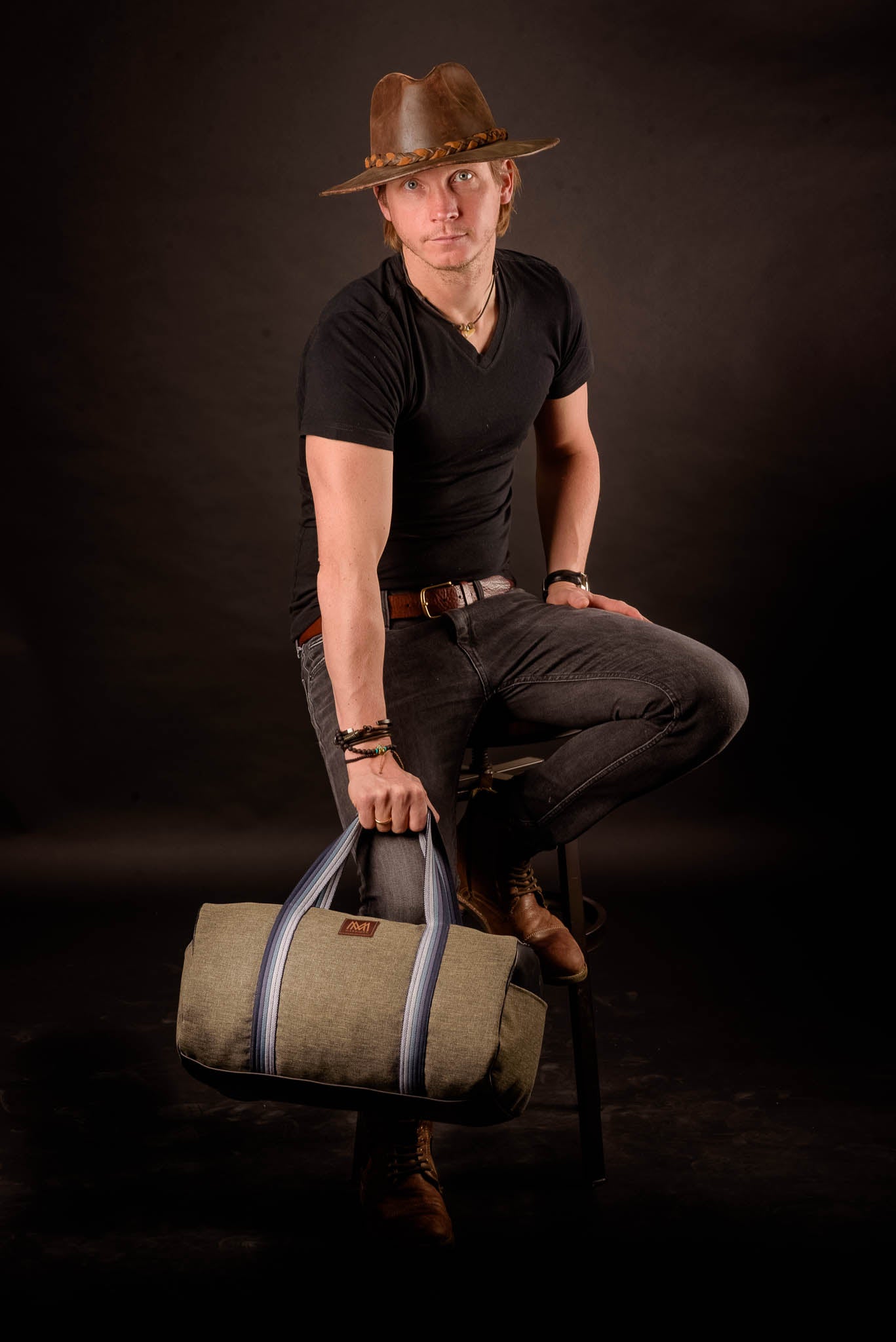 Bolso de hombre - Emiliano Gris