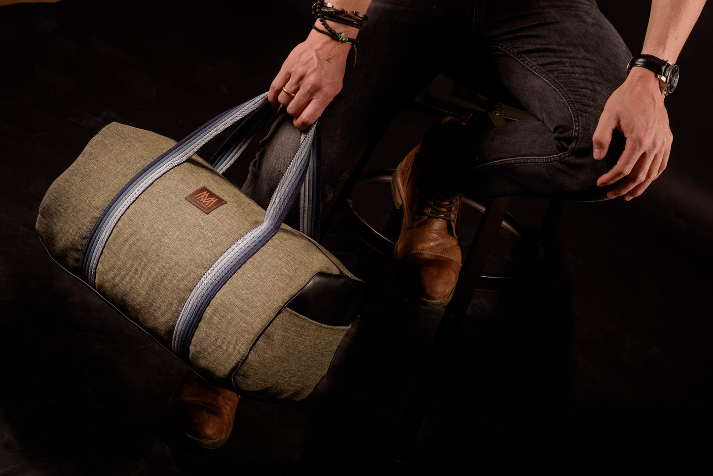 Bolso de hombre - Emiliano Gris