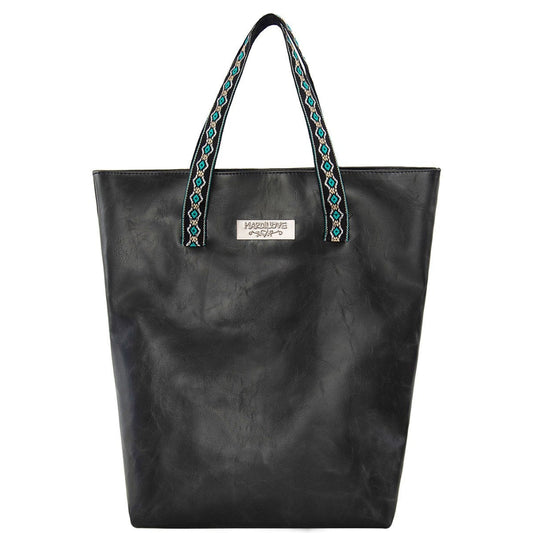 Tote Florencia Negro Satinado